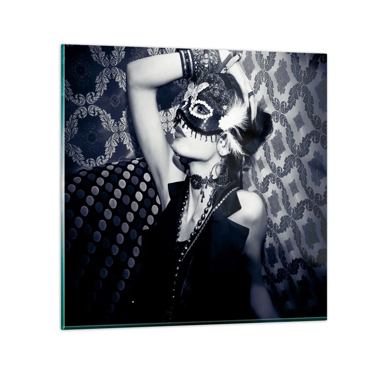 Billede på glas - Dekorationer, pynt, mønstre... - 30x30 cm