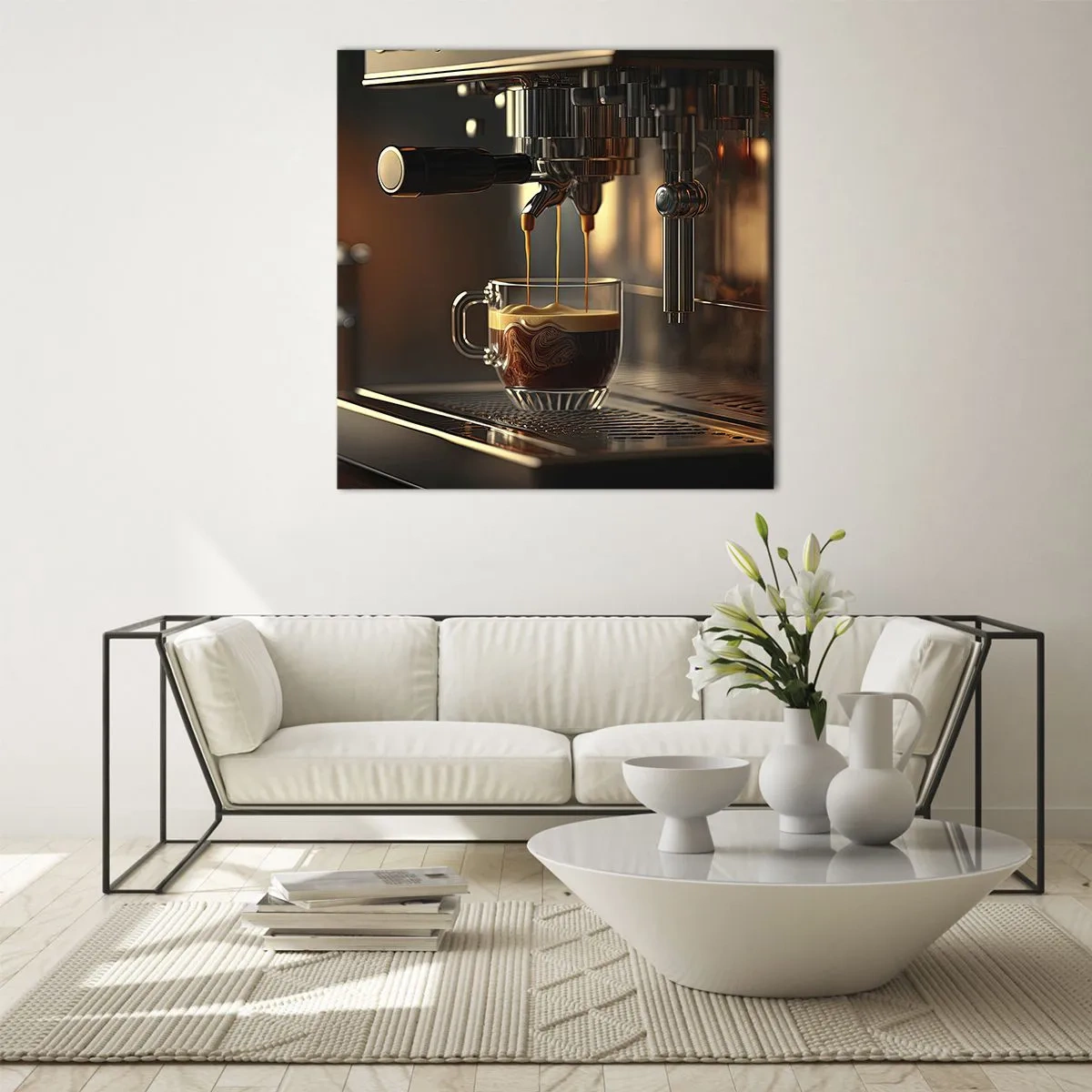 Billede på glas - En sensuel blanding - 30x30 cm