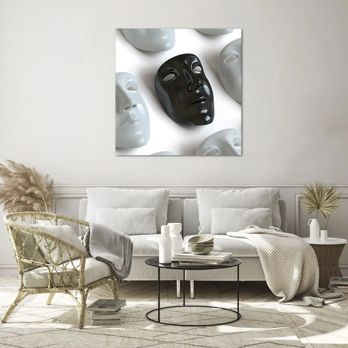 Billede på glas - Hvordan skiller man sig ud? - 30x30 cm